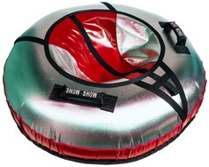Санки надувные Тюбинг RT NEO со светодиодами красный + автокамера, диаметр 105 см