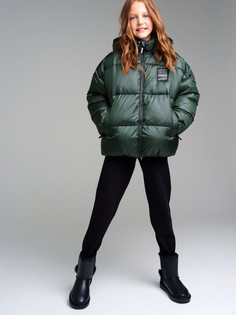 Куртка School by PlayToday 22327030, темно-зеленый, 164