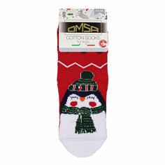 Носки детские Omsa Kids Calzino Шарфики хлопок rosso р 23-26