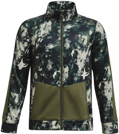 Ветровка детская Under Armour B Pennant Fz Novelty Jacket, Зеленый, 134