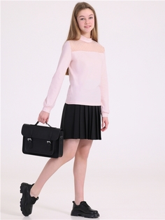 Водолазка детская Апрель 405дев804сД3, нежно-розовый110+розовый горох 6 на розовом, 152