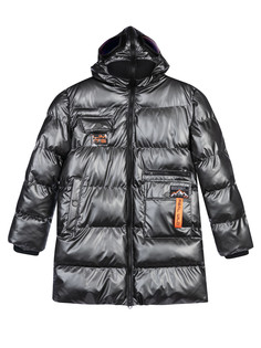 Пальто текстильное с полиуретановым покрытием для мальчиков PlayToday, хаки, 170