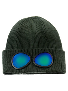 Шапка трикотажная для мальчиков PlayToday, хаки, 54