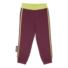 Брюки детские Lucky Child, бордовый, р. 104