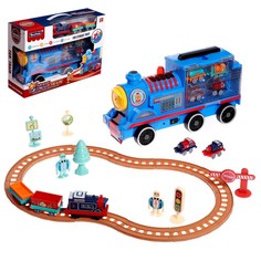 Железная дорога Storage train, с парковкой No Brand