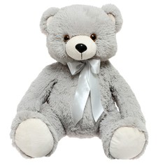 Мягкая игрушка Медведь Захар, 67 см, серый Rabbit