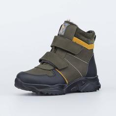 Ботинки детские Котофей 552239-54, зеленый, 30