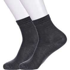 Носки детские LorenzLine 2-Л94 серые, 18-20, 2 пары