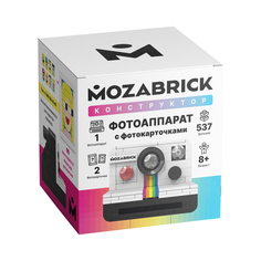 Конструктор Mozabrick Фотоаппарат с фотокарточками
