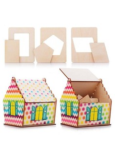 Трафареты Smile Decor в домике "Фигуры" (П1802)