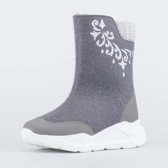 Валенки детские Котофей 567064-42 цв.серый р.33