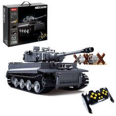 Конструктор Механо Немецкий танк TIGER, радиоуправление, 814 дет Sluban