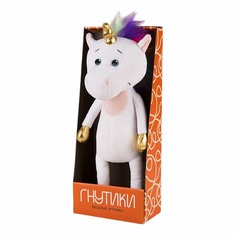 Мягкая игрушка Гнутики Единорожек Радуга MaxiToys 22 см