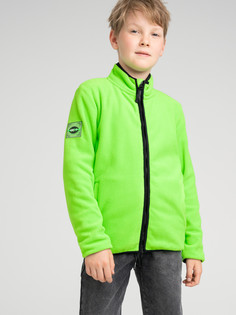 Куртка трикотажная для мальчиков PlayToday, светло-зеленый, 176