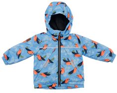 Куртка детская Forest kids Cantro цв. голубой; оранжевый р. 98