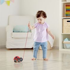 Каталка Божья коровка Hape E0362_HP