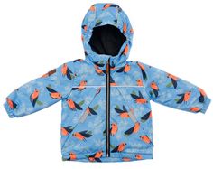 Куртка детская Forest kids Cantro цв. голубой; оранжевый р. 110