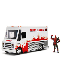 Машина Jada Toys фургон с фигуркой Дэдпула Deadpool 1 к 24 21,5 см