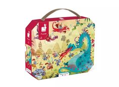 Пазл Janod Драконы в чемоданчике, 54 элемента J02615