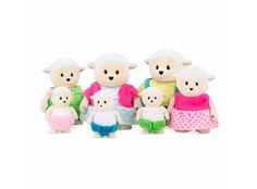 Игровой набор Lil Woodzeez Семья овечек LW6575