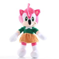 Мягкая игрушка Эми Роуз, 30 см, розовый No Brand