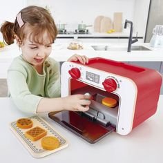 Микроволновая печь 3 в 1 Hape со светом, звуком и сменой цвета игрушечной выпечки E3183_HP