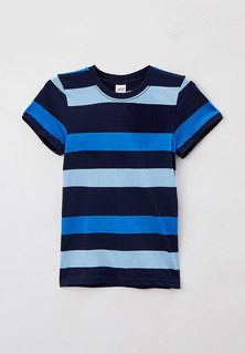 Футболка детская N.O.A. 11235, синий; черный, 146 NOA