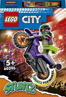 Конструктор LEGO City Stuntz 60296 Акробатический трюковый мотоцикл