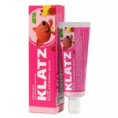Паста зубная Klatz Мимимишки детская, клубника и банан, 3-6 лет, 40 мл
