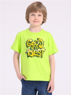 Футболка детская Апрель 1ПДФК4332001, зеленый, 122