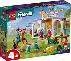 Конструктор Lego Friends Тренировка лошадей Horse Training, 134 детали, 41746