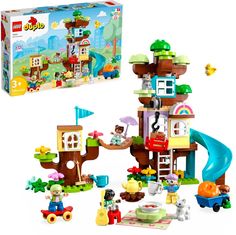 Конструктор Lego Duplo Дом на дереве 3 в 1, 126 деталей, 10993