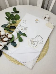 Пеленка непромокаемая "Умка на молочном" 70*100см No Brand