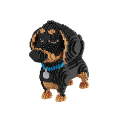 Конструктор Balody Black Dog 2100 деталей, YS935325