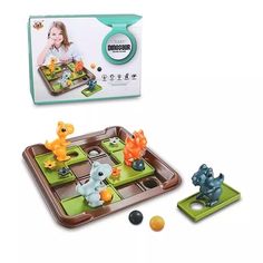 Настольная игра Логика Динозавры No Brand