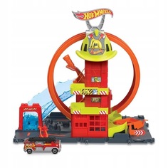 Набор игровой Hot Wheels City Пожарная суперстанция, HKX41