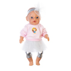 Нарядная одежда для куклы OUBAOLOON Baby Born ростом 43см 889-xD9
