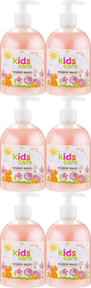 Iris детское жидкое мыло Kids Care с РОМАШКОЙ и ЛАВАНДОЙ, 500 мл, 6 шт