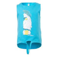 Топ детский PlayToday 294010, бирюзовый, 146