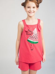 Топ детский PlayToday 292009, розовый, 122