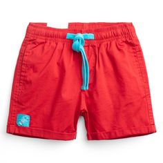 Шорты детские PlayToday 291002, красный, 104