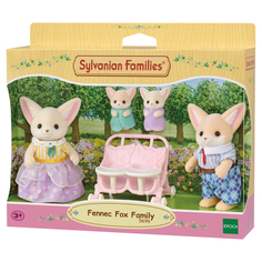 Игровой набор Sylvanian Families Семья Лисичек фенек 5696