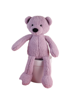 Мягкая игрушка Plush Story Мишутка фиолетовый