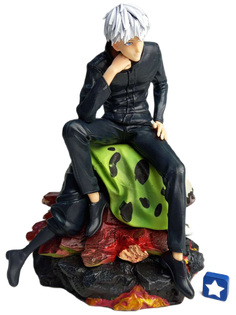 Фигурка аниме Магическая битва сидящий Сатору Годжо Jujutsu Kaisen (подставка, 22 см) Star Friend