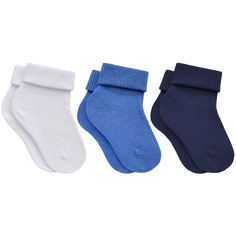 Носки детские Rusocks 3-Д3-13783, белый; голубой; синий, 10