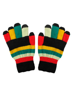 Перчатки детские Little Mania ZW-ANG47, черный, красный, зелёный, жёлтый, 15