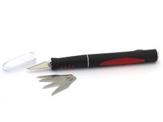 Нож с цанговым зажимом (алюминий), 6 предметов JAS-4011 No Brand