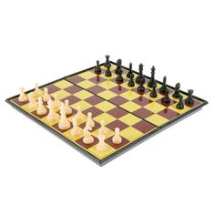 Настольная игра набор 2 в 1 "Баталия": шашки, шахматы, доска пластик 20х20см No Brand