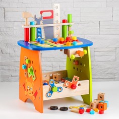 Игровой набор «Столярная мастерская», 89 деталей, 79x29,5x31 см No Brand