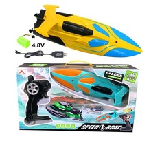 Лодка катер MSN Toys Speed Boat на радиоуправлении с аккумулятором до 20 км ч JH-KT5